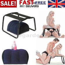 Sex Pillow Chair Aid Bouncer Weightless Inflatable Love Position Stool Bounce~.