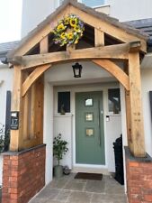 Made To Order OAK PORCH - Solid Oak Porch -OAK PORCH KIT PRE ASSEMBLED -BROADWAY