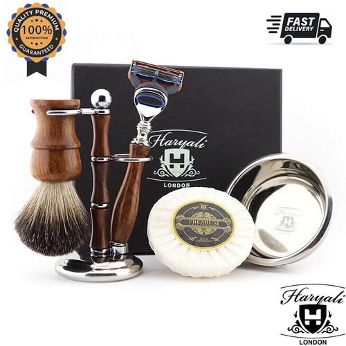 Wood shaving set gift kit - shaving,