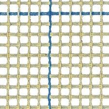 Zweigart Rug/Tapestry Canvas (3hpi) Blue Lined Latch Hook Rug Canvas (Multiple S
