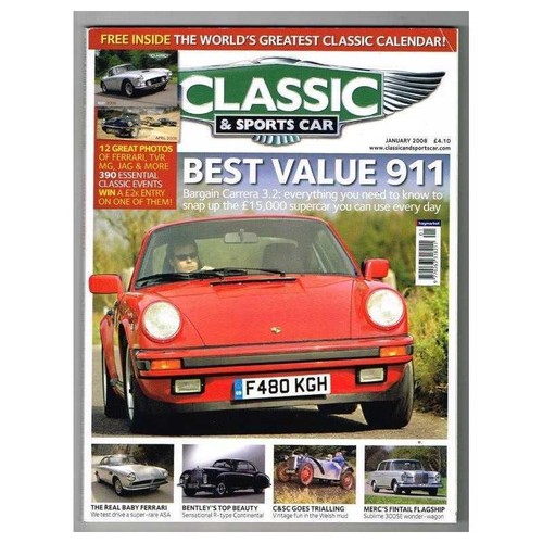 Classic sports car magazine - classic, &