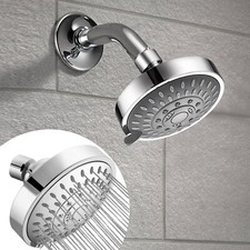 UK Fixed Shower Head 4 Round