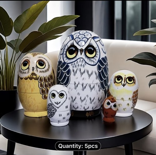 Birds owl collection russian - owl,