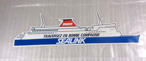 Sealink sncf ferry sticker - sealink,