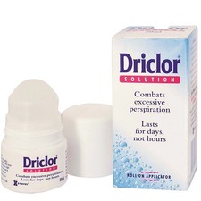 1PK Driclor Antiperspirant Roll On Applicator 20ml Heavy Perspiration Protection