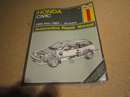Haynes honda civic 1984 thru - haynes,
