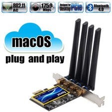 T919 Hackintosh Windows 10/11 PCIE WiFi Adapter BCM94360CD WiFi Bluetooth Card