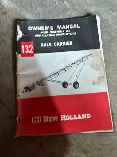 New holland 132 - holland, bale