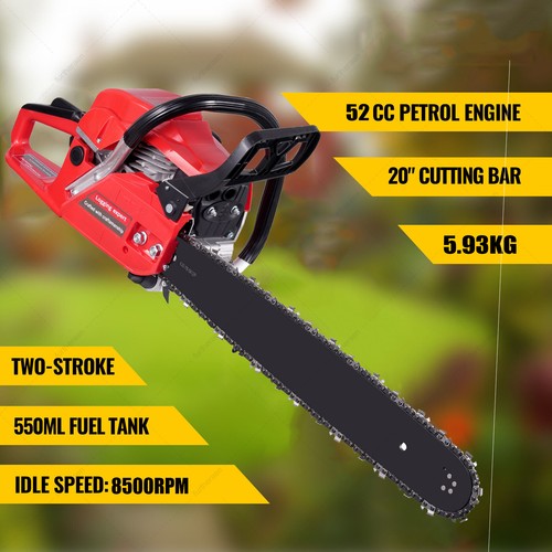 Petrol chainsaw 52cc - chainsaw, 2