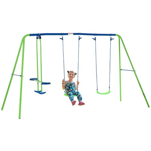 Swings seesaw metal set - seesaw,