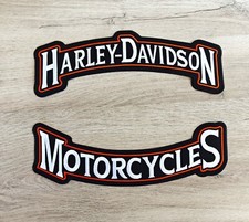 Harley Davidson Motorcycles XXL 31.5cm Biker Patch Biker Jacket  ️
