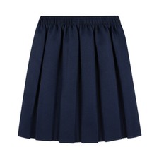 School Uniform Box Pleated Skirt Girls Woman Elasticated Round Waist 2-16 Years