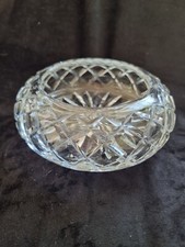 Cut glass Crystal Rose Bowl