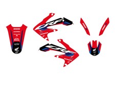 Blackbird Racing Dream 5 Graphic Kit Black/Red/White Honda CRF 450 X 2005-2016