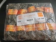  Sirdar Foxy Badger 50g X 10 Fashion Fancy Knitting Yarn Balls,