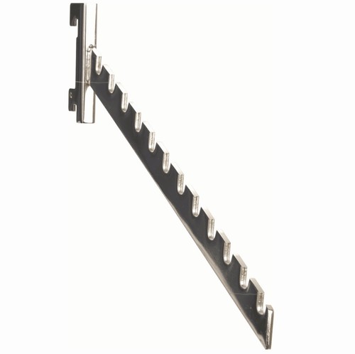 Chrome notched display arm - chrome,