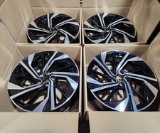 Nissan Qashqai 20" Alloy Wheels Diamond Cut and Gloss Black set of 4 6UA6A