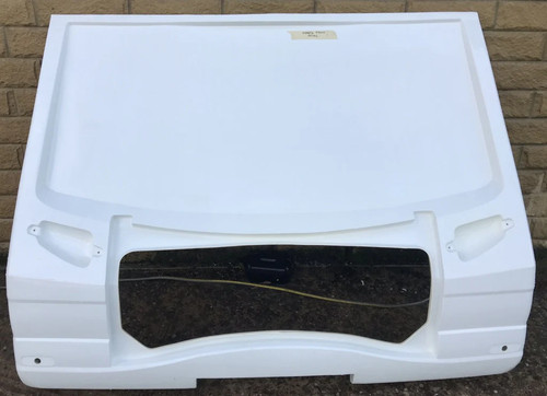 Abbey caravan front panel - front,