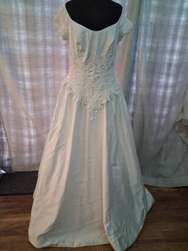 Wedding dress size ivory - dress, 14