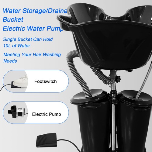 Height adjustable shampoo bowl - height-adjustable,
