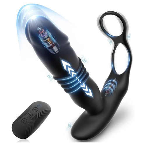 Penis cock ring anal vibrator - ring,