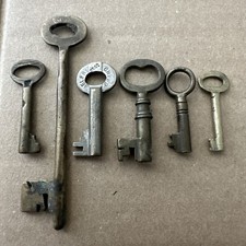 6 Antique Victorian Solid