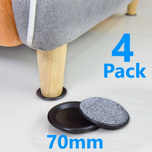 Large 70mm black - black, padded
