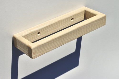 Solid ash wooden bathroom - solid,