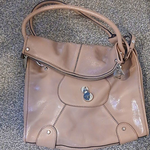 Karen millen beige patent - karen,
