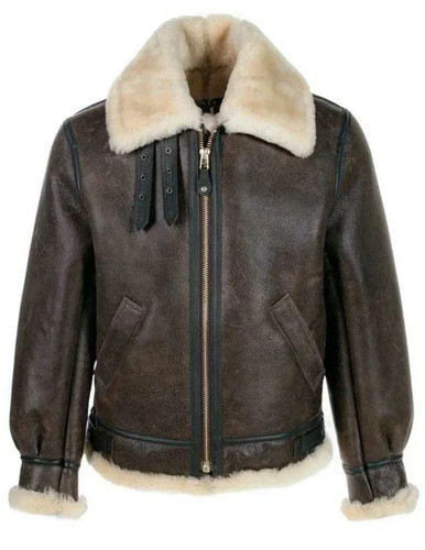 Classic sheepskin bomber - classic, b-3