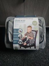 Dreambaby On-The-Go Kids Booster Seat | Portable | High Chair | Storage boy girl