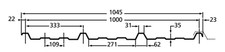 AS24 / 1000 BOX PROFILE EAVES