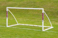 Samba 6' x 4' Football Goal Set with Carry Bag and Bibs