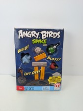Angry Birds Space Game - blue- mattel -2012 -boxed -incomplete