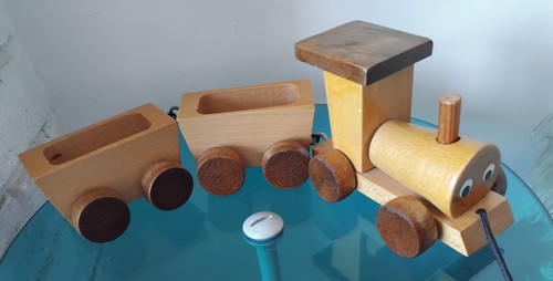 Vintage hand made wooden - vintage,
