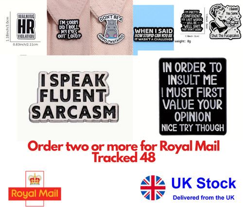Funny sarcastic enamel - sarcastic,