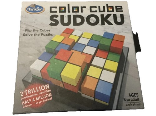 Thinkfun color cube sudoku - thinkfun,