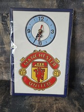 Manchester United Wall Tiled Clock 