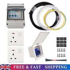 Mains Electric Hook Up Installation Kit 240V Campervan Motorhome Conversion