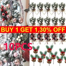 10X Christmas Artificial