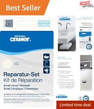 Alpine White Ceramic/Enamel Repair Kit for Instant Bath & Countertop Restoration