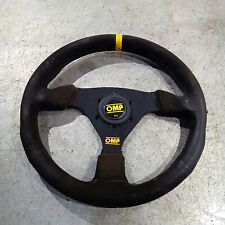 Fits: Renault Clio Mk2 2001-2006 OMP Targa 3 Spoke 330mm Suede Steering Wheel