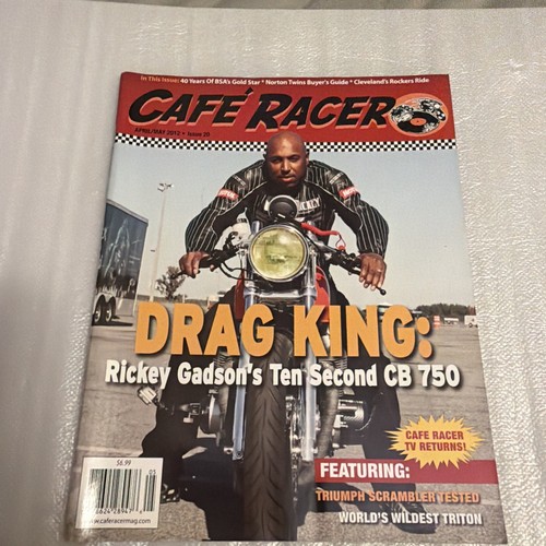 Cafe racer magazine drag - racer,