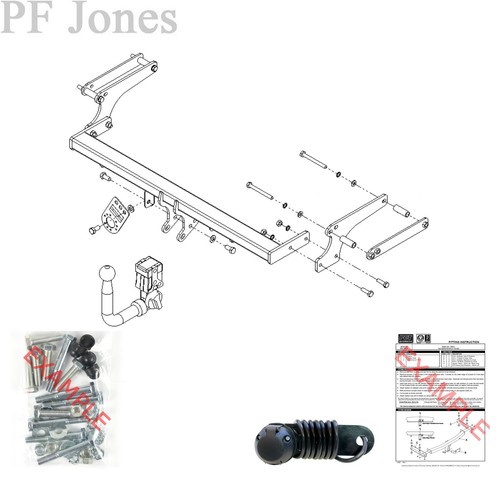 Pct towbar for dacia duster - pct,