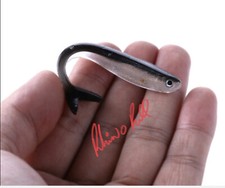 10  Real Minnow HD Drop Shot LRF Soft Fishing Lure Jig Perch Pike Chub Bass 