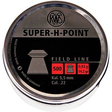 RWS SUPER HOLLOW POINT .22 Air Rifle Gun Hunting Pellets 500
