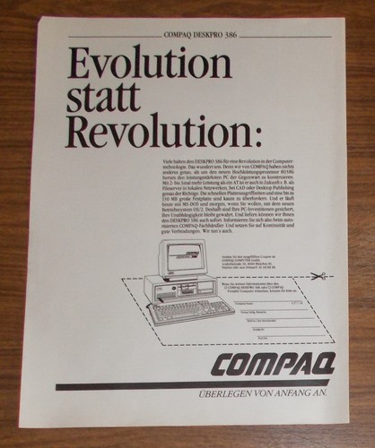 Rare advertising compaq - rare,