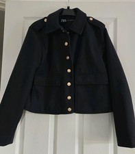 Ladies Short Navy Military