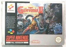 Super Castlevania IV 4 Super Nintendo SNES PAL (1991) Complete- Tested, Working.