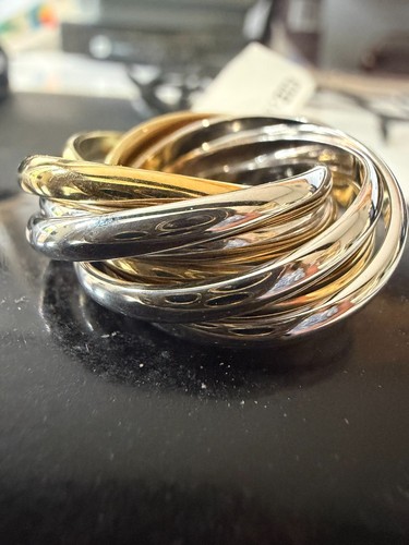 Russian band ring - band, gold